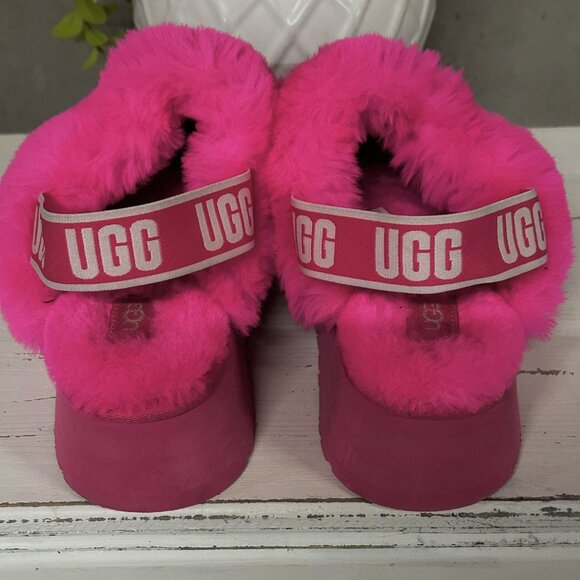 UGG Funkette Valentine Graphics Slingback Slippers - Picture 2 of 6